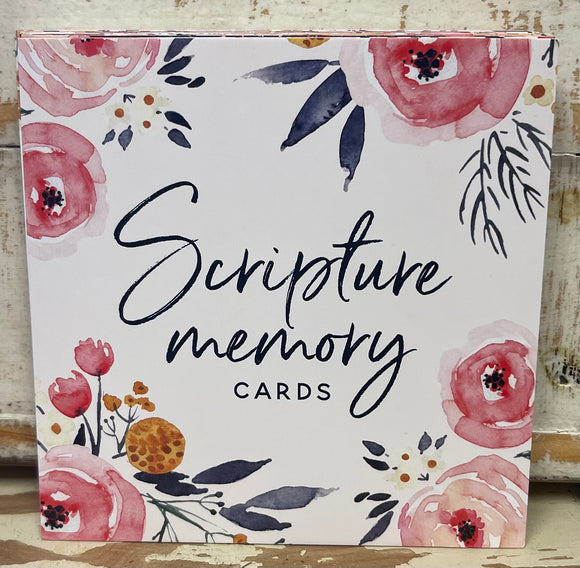 Scripture Memory Cards - Floral