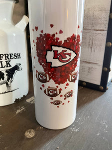 Chiefs Heart 20oz Tumbler