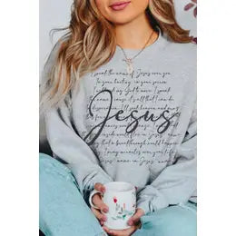 I Speak the Name Of Jesus Sweatshirt
