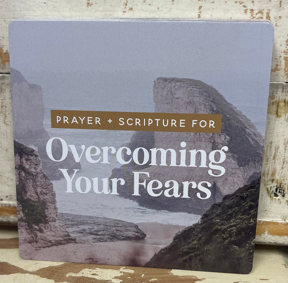 Prayers and Scripture for Overcoming Your Fears Card Set