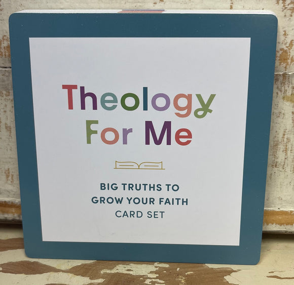 Theology For Me: Big Truths to Grow Your Faith Card Set