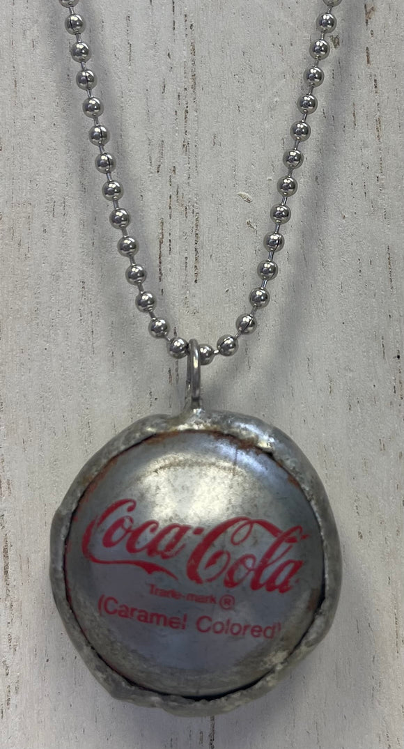 Coca Coca Heart Necklace