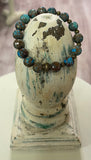 Teal Brown Tone Bracelet