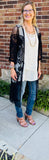 Lace Black Cardigans