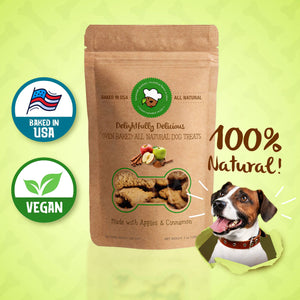 Organic Apple Cinnamon Dog Treats