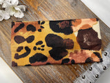 PrettyINLeopard - Tan Leopard wide twisted headband