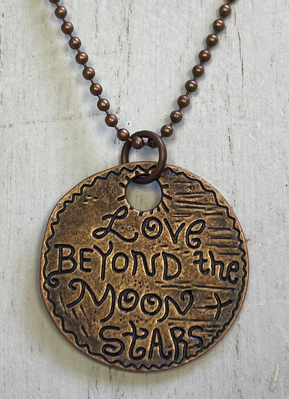 Love Beyond The Moon Necklace