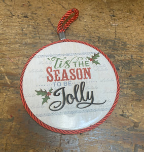 Tis The Season to be Jolly - Trivet