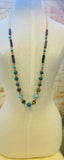 Gemstone Turquoise Mahogany Necklace