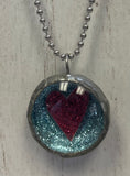 Coca Coca Heart Necklace