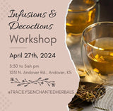 Infusion & Decoction Workshop - Can do A Private Party