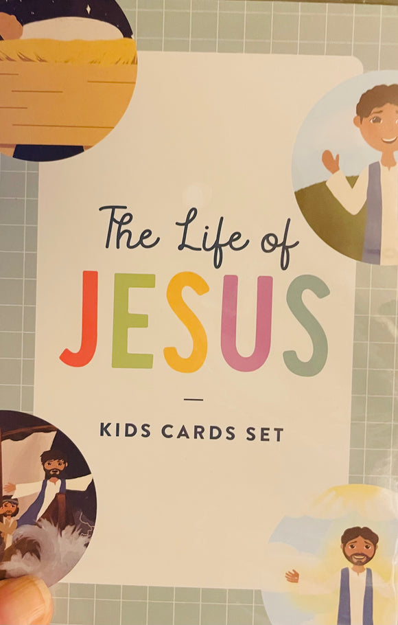 Life of Jesus Kids Cards Set