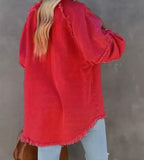 Red Patchwork JACKET