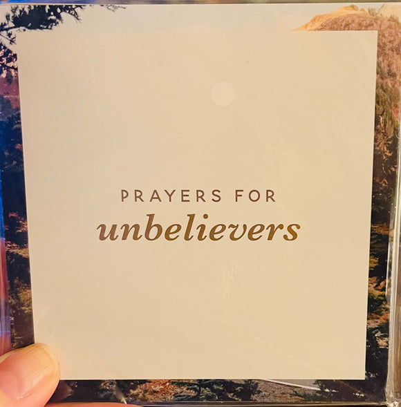 Prayers for Unbelievers Verse Card Set