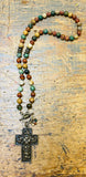 Earth Tone Stone Necklace