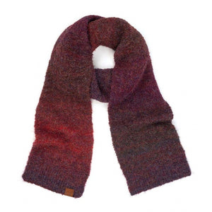 Multi Ombre Knitted Scarf