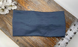 PrettyINLeopard - Gray blue wide twisted headband