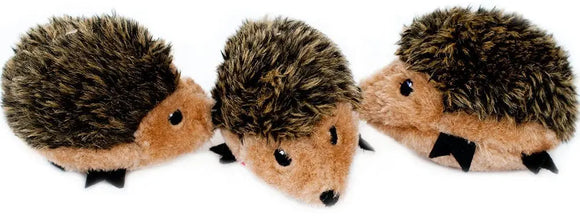 Zippy Paws Mini 3 Pack Hedgehogs