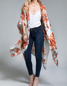 Beautiful Floral Kimono