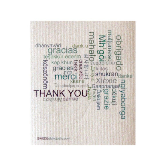 SWEDEdishcloths - Swedish Dishcloth Thank You Spongecloth