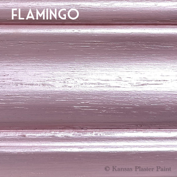 -Flamingo Metallic Plaster Paint