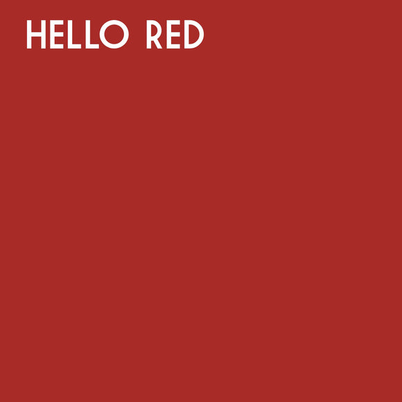 -Hello Red One Step Plaster Paint