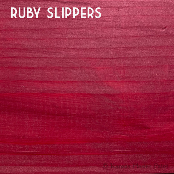 -Ruby Slippers Metallic Plaster Paint