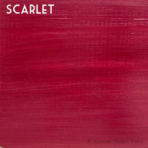 -Scarlet Metallic Plaster Paint