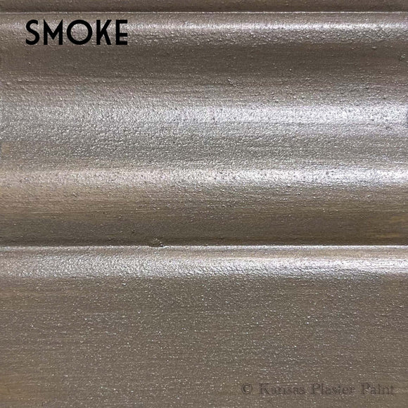 -Smoke Metallic Plaster Paint