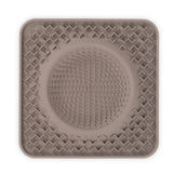 Messy Mutts Silicone Therapeutic Licking Bowl Mat Grey