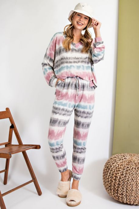 Extremely Soft Tie Dye Lounge Set