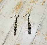 Dangle Stone Earrings