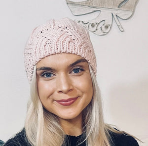 Crochet Pink Beanie