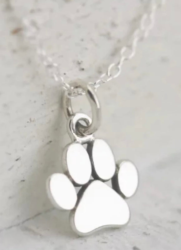 Paw Charm Necklace