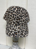 Leopard Ponytail Hat