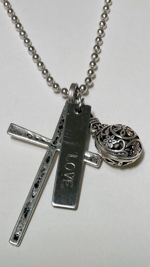 My Love Cross Necklace