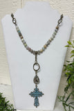 ???Antique Cross Necklace-better picture