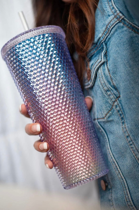 Ombre Studded Tumbler