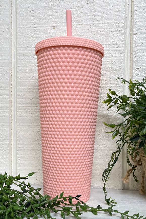 Studded Coral Tumblers