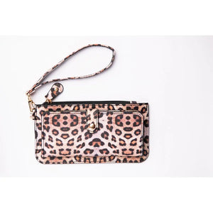 Leopard Wristlet