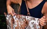 Cow Weekender Bag