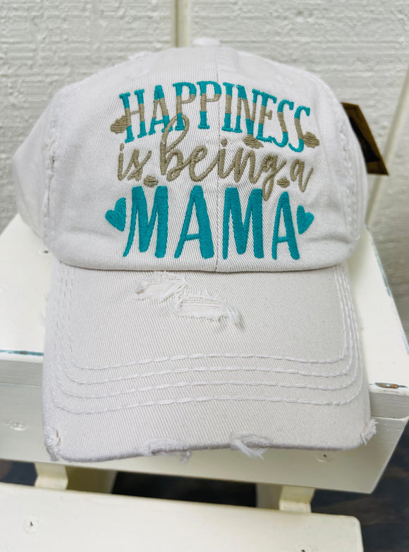 Hat - Happiness is being mama