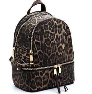 Leopard Backpack Set