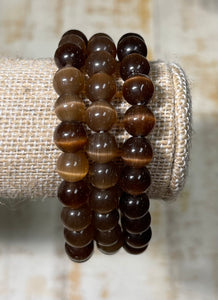 Glass Brown Bracelet