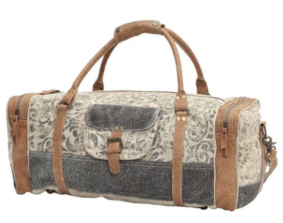 Duffle Floral Travel Bag