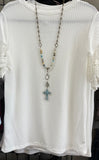 ???Antique Cross Necklace-better picture