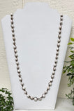 Knotted Cream Necklace