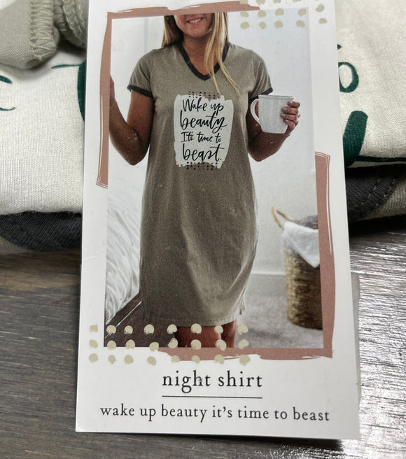 Night Shirt - Beauty