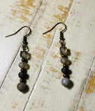 Dangle Stone Earrings